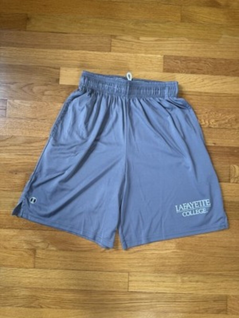 Light Grey Lafayette College Athletic Shorts HOLLOWAY Size Large FREE SHIPPING